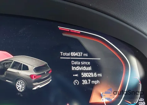 2023 BMW X3 Sdrive30I z USA, uszkodzony, nr VIN WBX47DP02PN225000